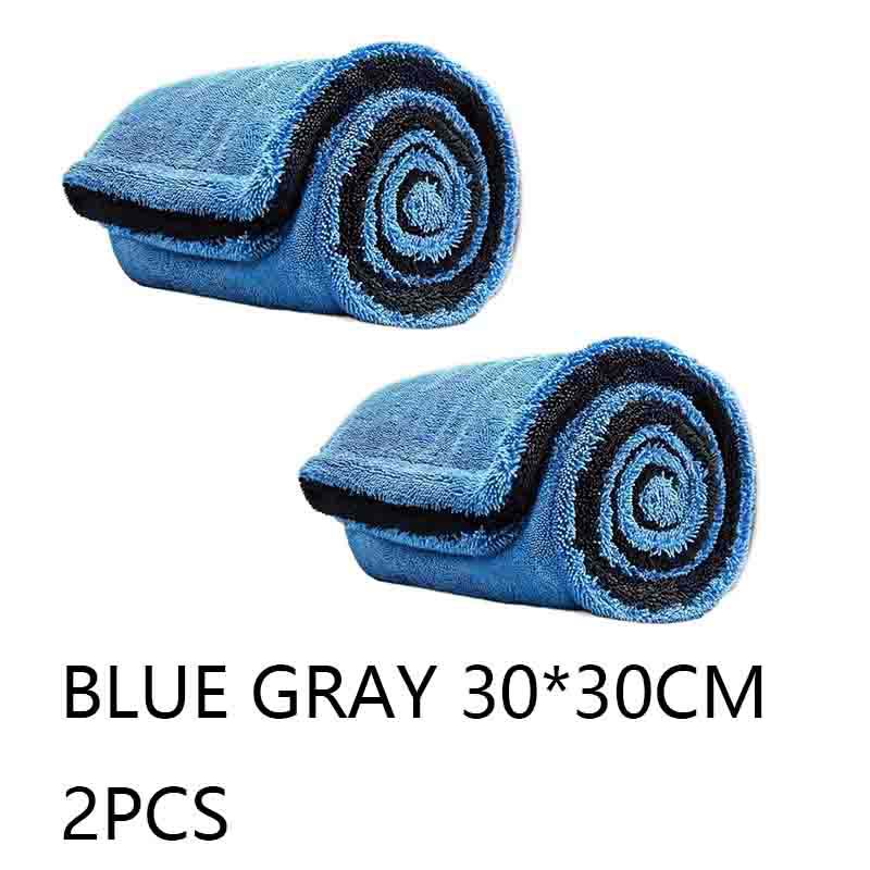 1/2PC 1000GSM Dual-Sided Micro - Microfiber Towel Detailing 评论和价格