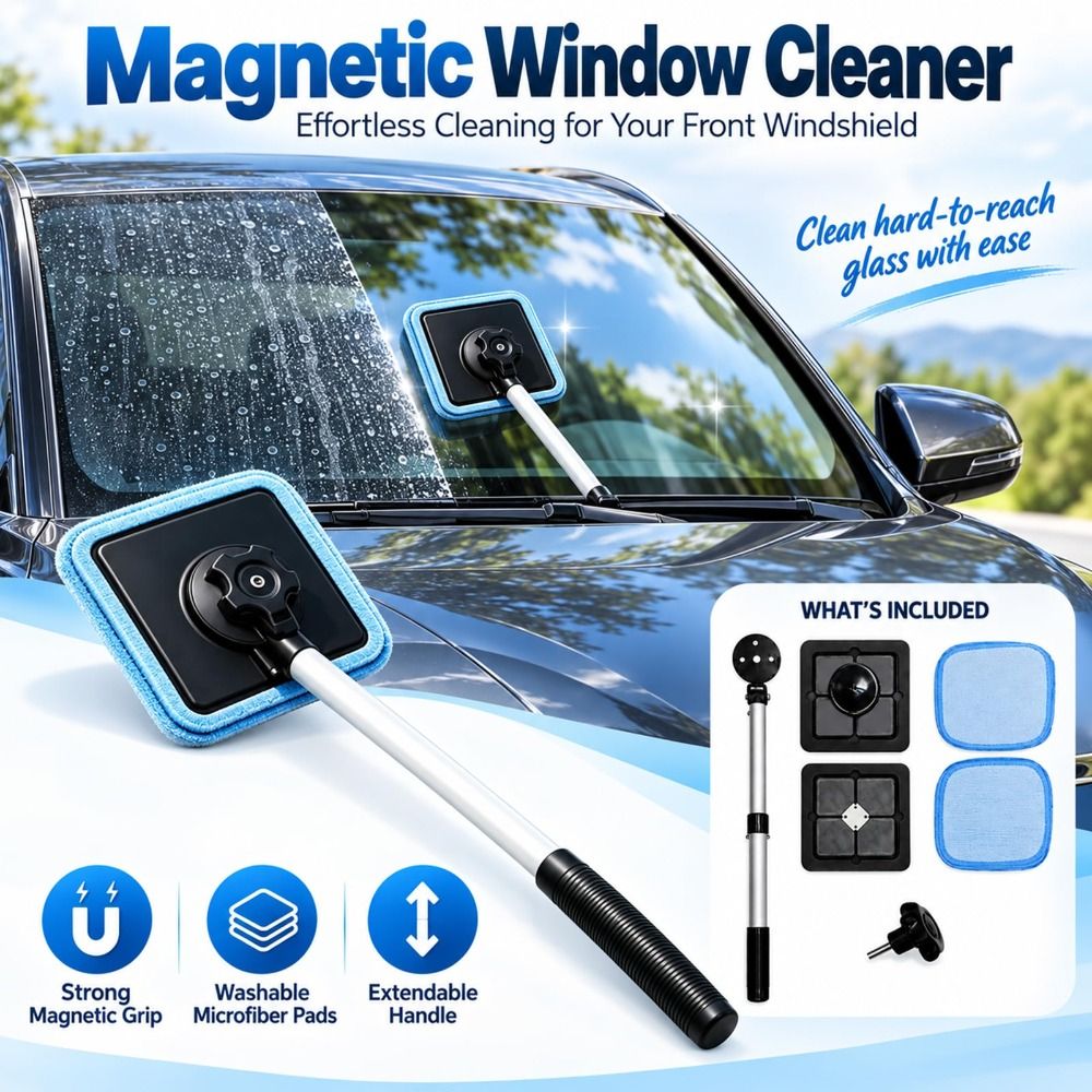 Extendable Handle Windshield C - Glass Cleaner Streak 评论和价格