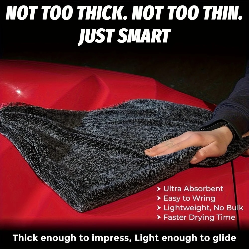 Ultra Absorbent Car Towel 400G - Microfiber Towel Detailing 评论和价格