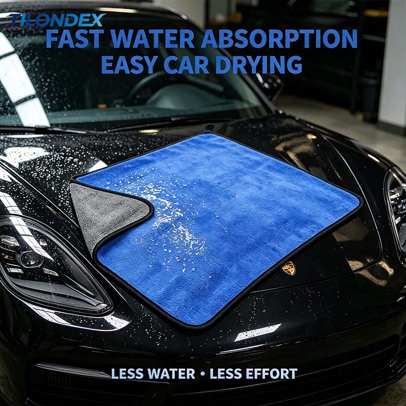 TILONDEX Blue Microfiber Car D - Microfiber Towel Detailing 评论和价格